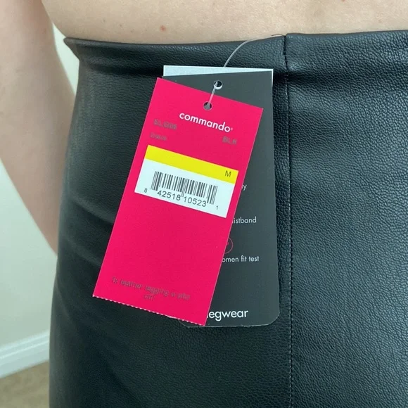 Brand new with tags Commando Black leather leggings - Picture 2 of 4